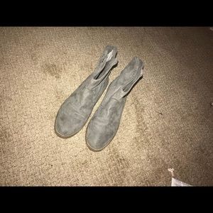 Grey Ankle Boots